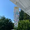 Crystal Color Colorful Pendant Glass Wind Chimes 1