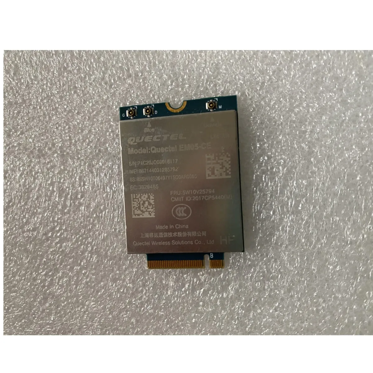 Modulo Lte Cat 4 4G Em05 Per Lenovo Thinkpad X1 Carbon 8Th T14 T15 X13 Yoga T14S L14 Gen 2 Laptop 5W10V25794