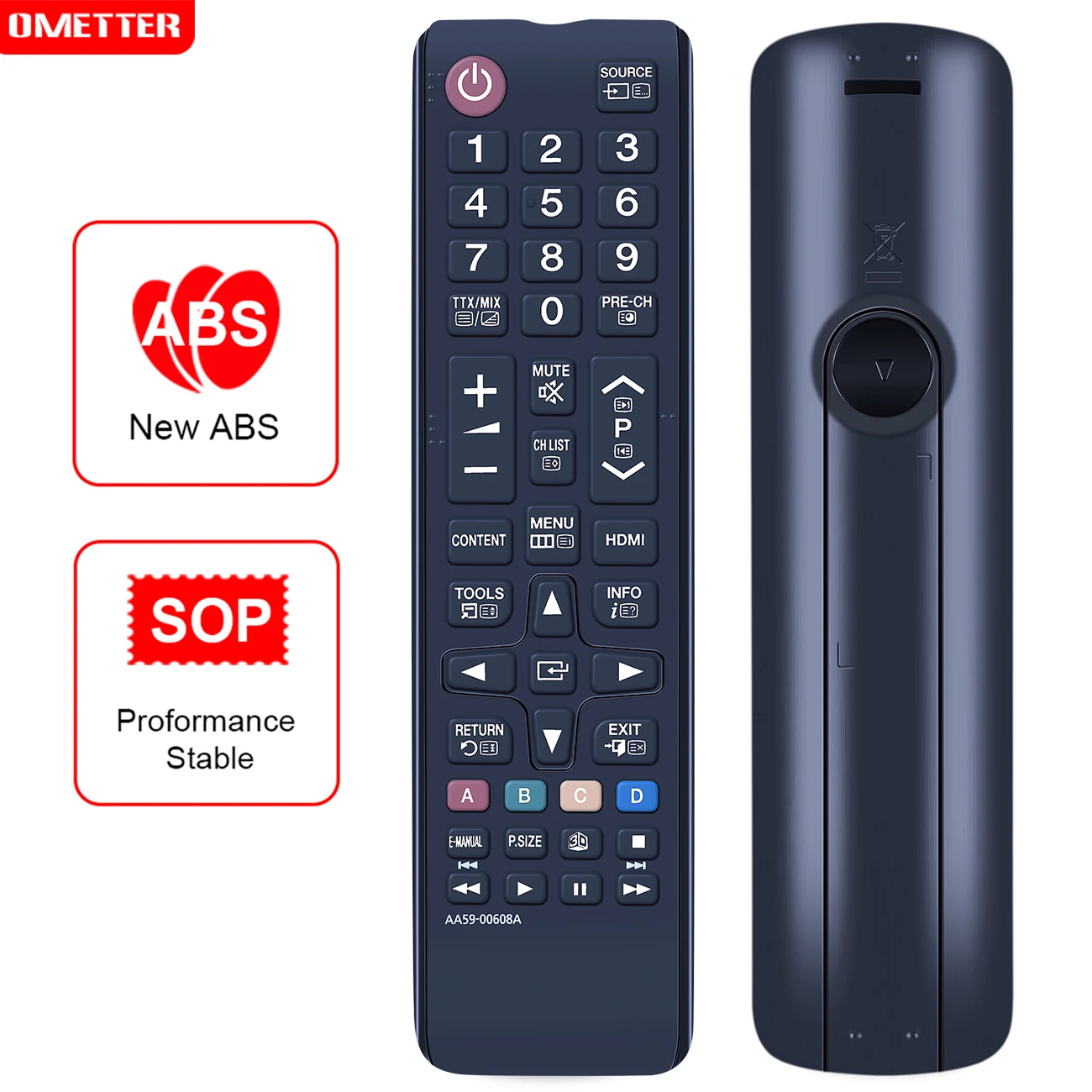 

AA59-00608A сменный пульт дистанционного управления, совместимый с Samsung 3D TV