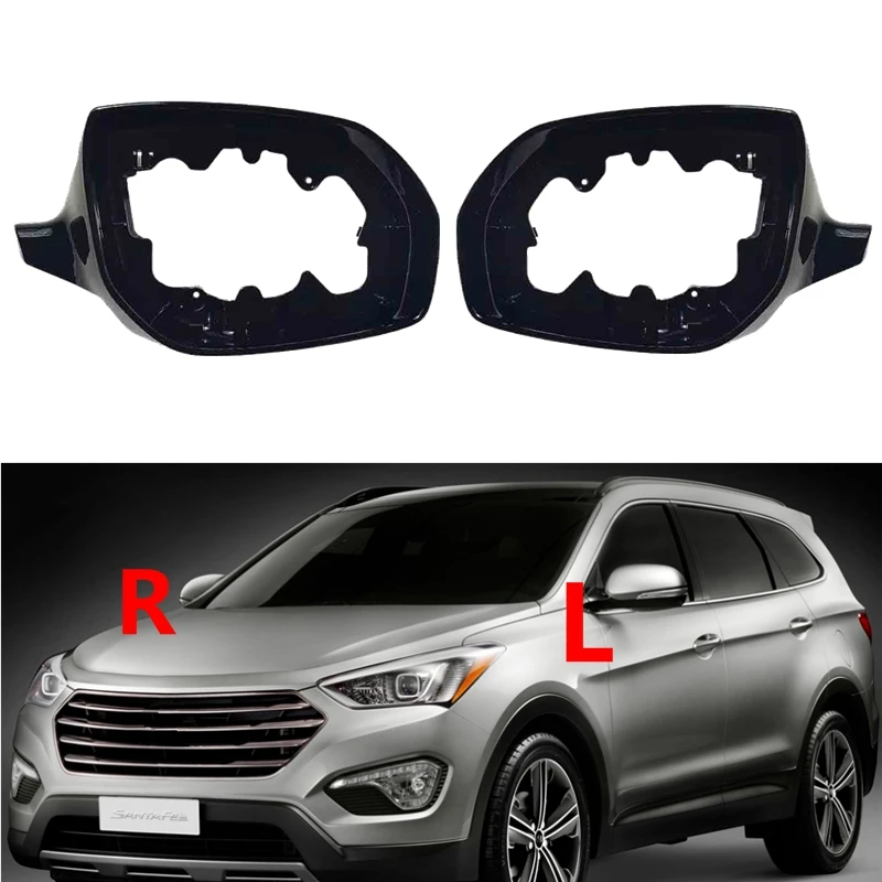 

Car High Quality Rearview Mirror Frame Cover For Hyundai Grand Santa Fe 2016 2017 2018 2019