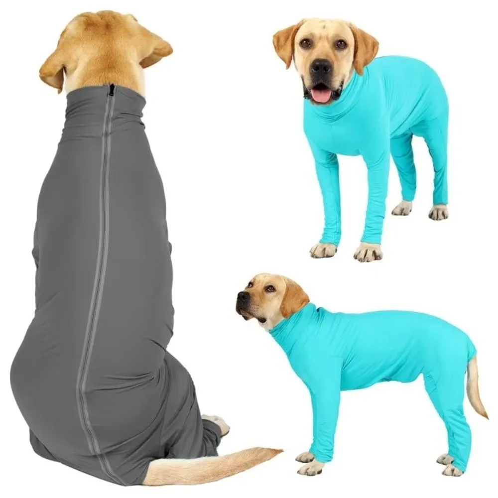Dog Coat Long-sleeved Pet Dog Jumpsuit Soft Breathable Four Legged Clothes Comfortable Anti Shedding Dog Pajamas For Puppy Dogs
