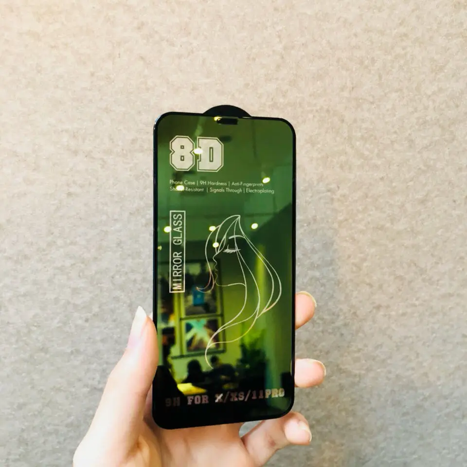 Premium 8D Beauty Mirror Screen Protector Film - Full Coverage Mobile Phone Protection