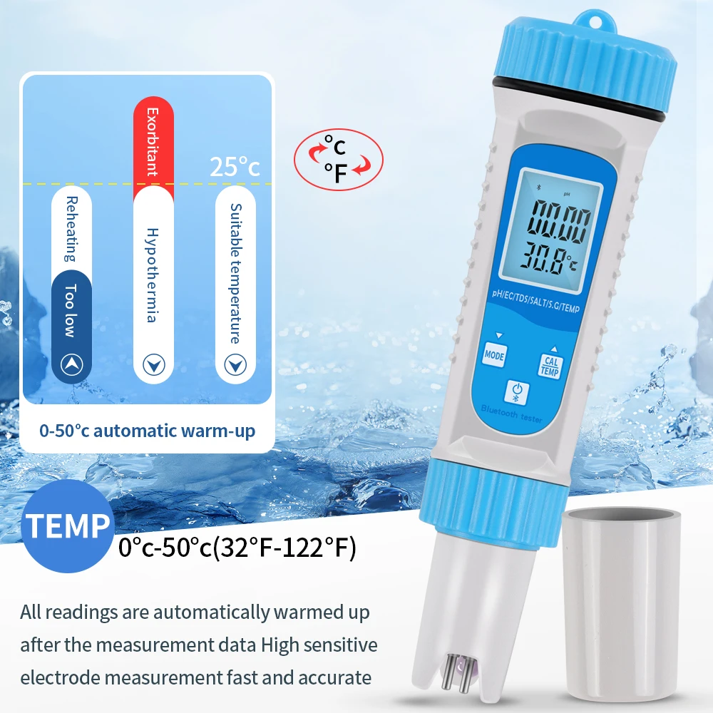    ׽ , EC TDS  µ SG PH 跮,   Ʈ  ¶ , 6 in 1