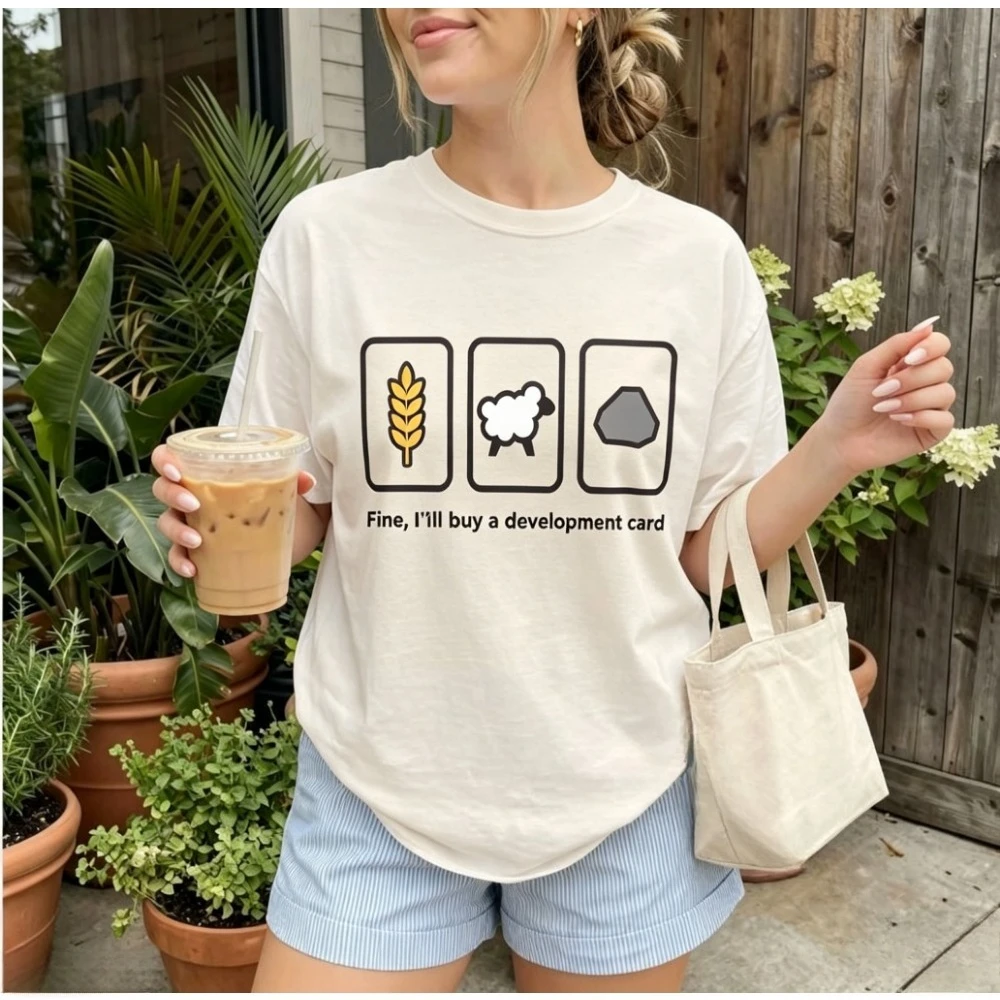 Catan Inspired Funny Board Game Unisex T-Shirt - Kawaii Aesthetic Harajuku Fashion