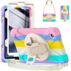 Durable Kids Tablet Case with Strap - Protective Armor Cover - A7 Lite T220 (Color Pink)