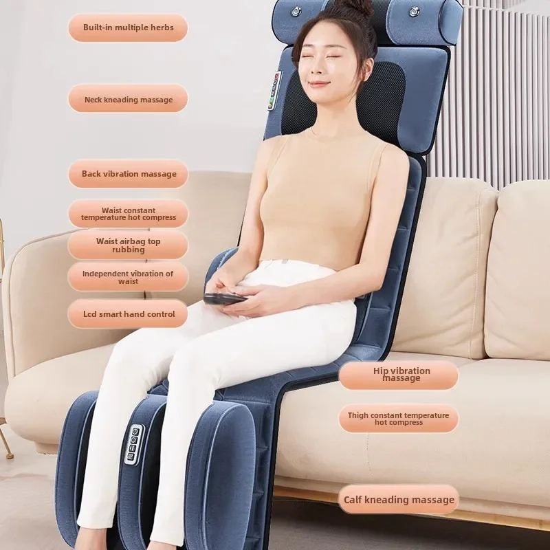 Electric Massage Chair, Fully Automatic Home Reclining, Sitting, Three-use, Full-body, Multi-functional Small Sofa Chair