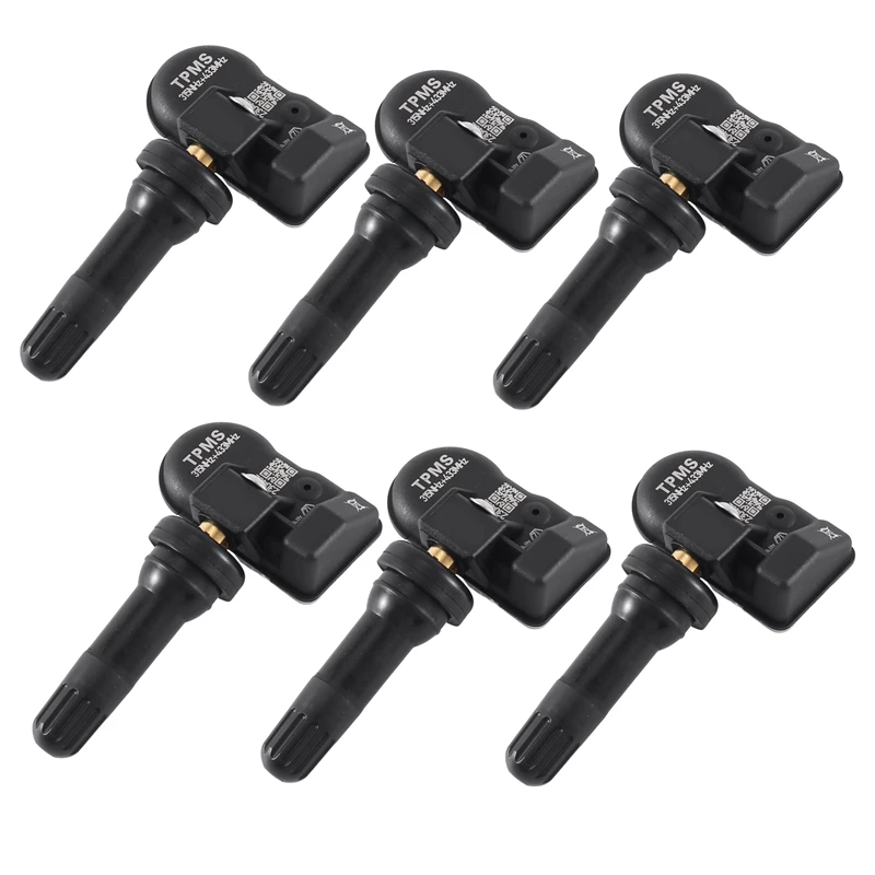 

6 Pieces Programming MX Sensor 315MHZ 433MHZ Tire TPMS Sensor Universal 2 In 1 Tire Pressure Monitor Repair Tools For-Autel