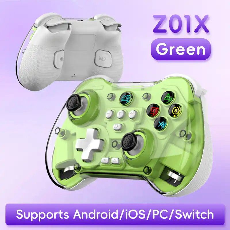Z01X Bluetooth Gaming Controller with Hall Effect,Wireless
