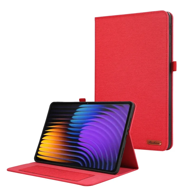 Premium Soft Fabric Flip Stand Cover