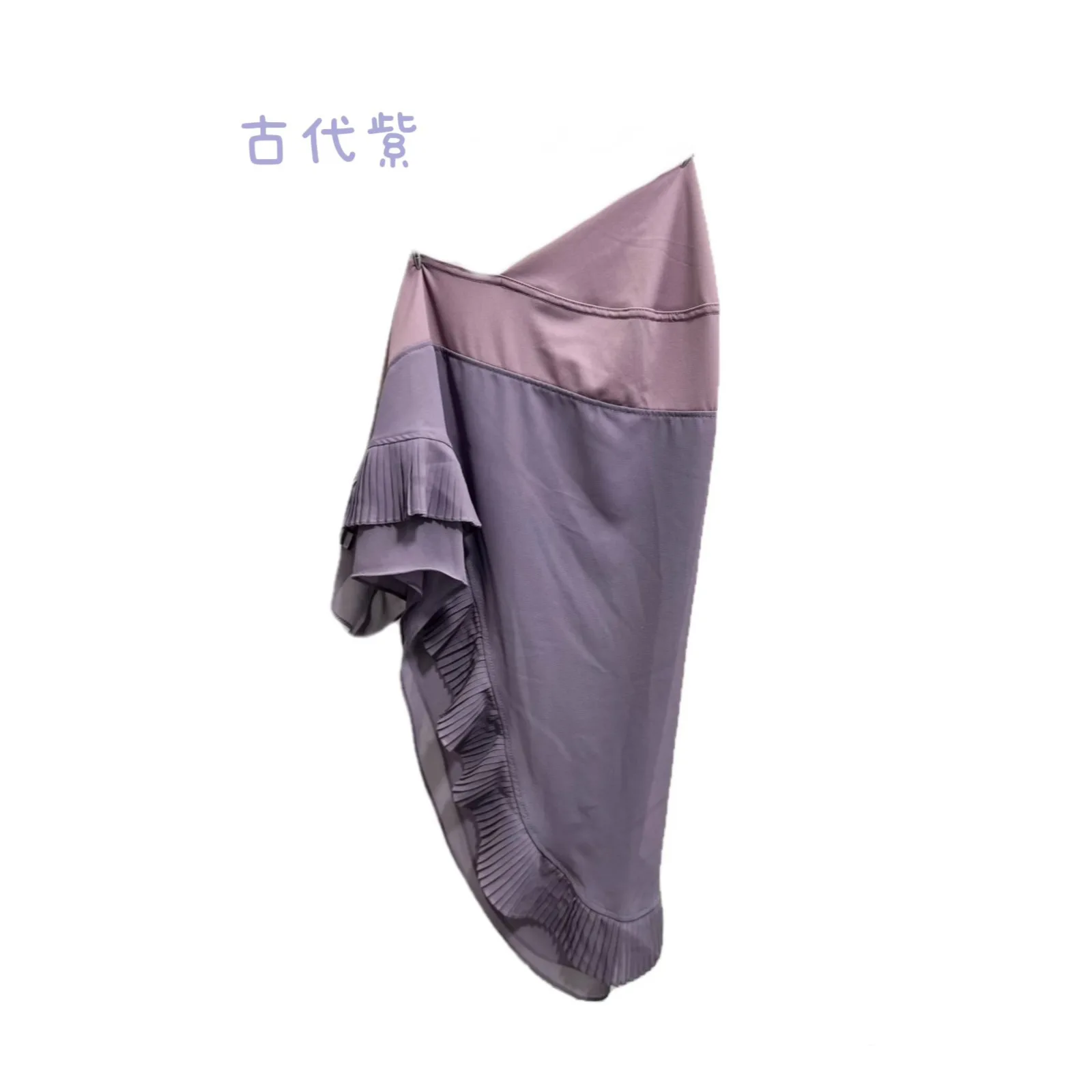 Women's Hijab Caps Muslim Double-layer Chiffon Malaysia Hooded Headgear Pleated Edge Muslim Fashion Turbante Feminino Para Festa