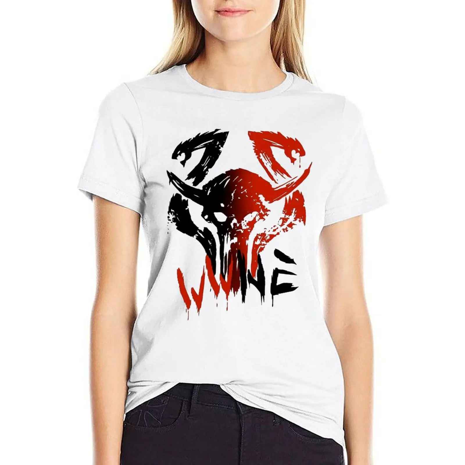 

Darksiders T-shirt kawaii clothes tops plus size tops Women's clothing