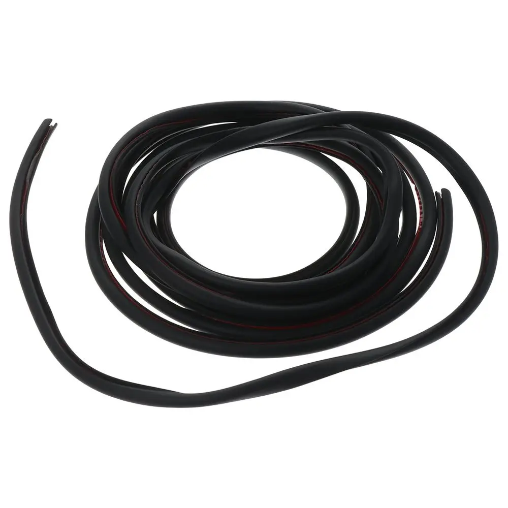 

3m Rubber Sealing Stripe Weather Resistance U-shaped PTFE Bumper Strip with Self-adhesive Tape Edge Strip Car Door