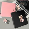 Kawaii 4 Grid Binder Kpop Photo Card Collect Book Large Capacity Idol Photo Album Photocards Holder Storage Book Stationery 2