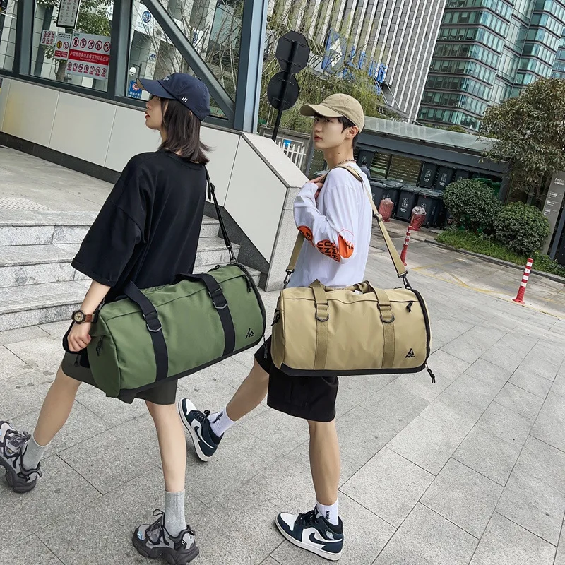 Fitness Gym Bag for Man Beach Travel Luggage Handbag Women Yoga Duffel Large Basketball Sports Shoulder Training Big Bag Husband