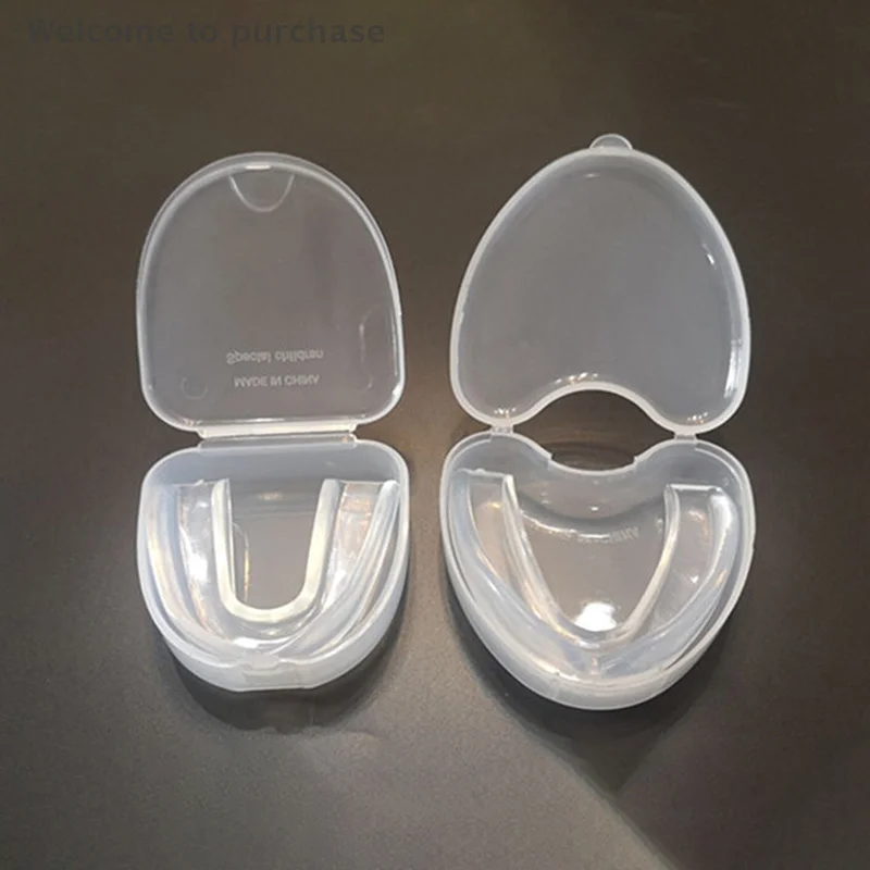Anti-snoring Teeth Whitening Boxing Protection Mouth Guard EVA Teeth Protector Night Guard Mouth Trays for Bruxism Grinding