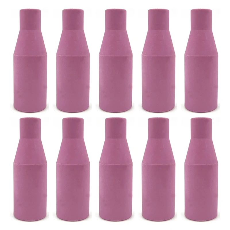 

New MIG Welding Torch MB15 AK15 Ceramic Conical Nozzle 10Pcs Pack For Binzel Torch Torch Gas Ceramic Nozzle