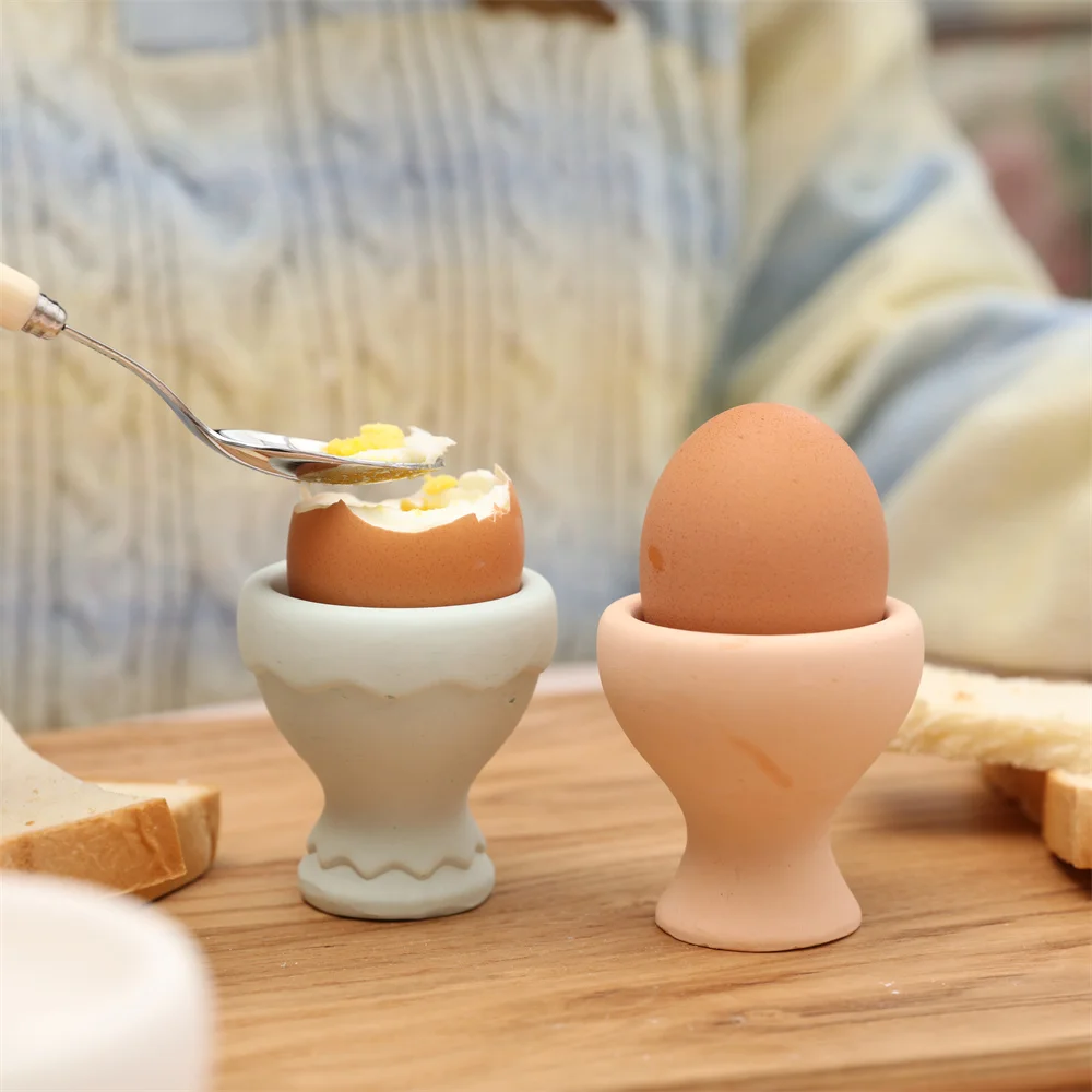 Egg Cup for Boiled Egg Cement Silicone Mold Handmade Holder Concrete and Jesmonite Mould Handmade Easter Gift Craft Tools silicone mold