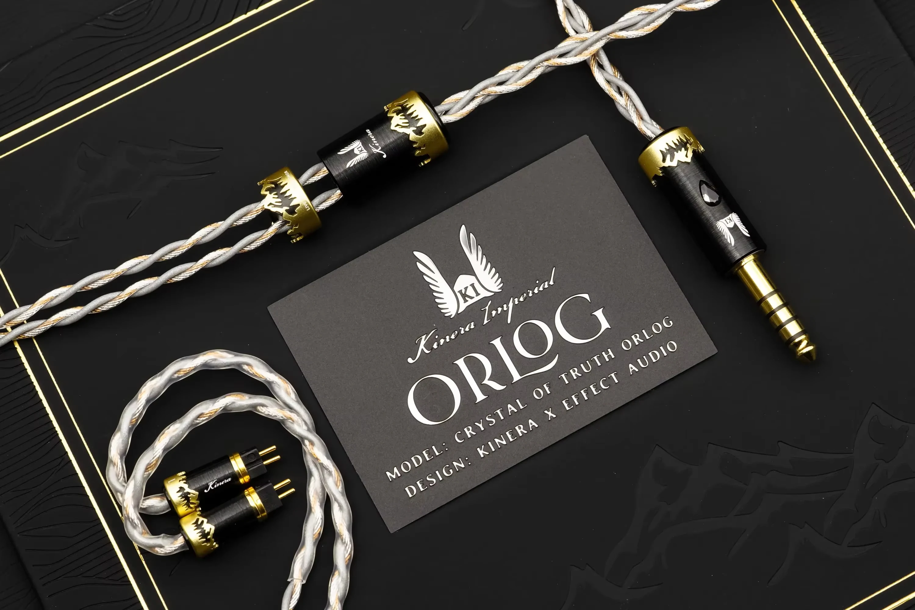 Kinera Imperial Crystal of Truth Orlog Earphone Upgrade Cable UP-OCC EA-P 4.4mm Balanced Headphone HiFi Music IEMs Headset 6