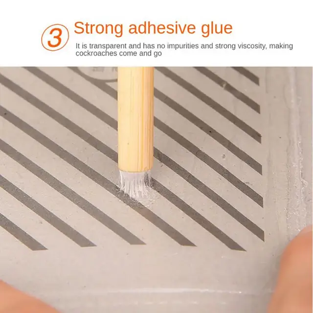 Csótány Csapda Gyilkos Beltéri Otthoni Roach Csali Ragacsos Ragasztók Rovar Ragadós Csapdák - Image 5