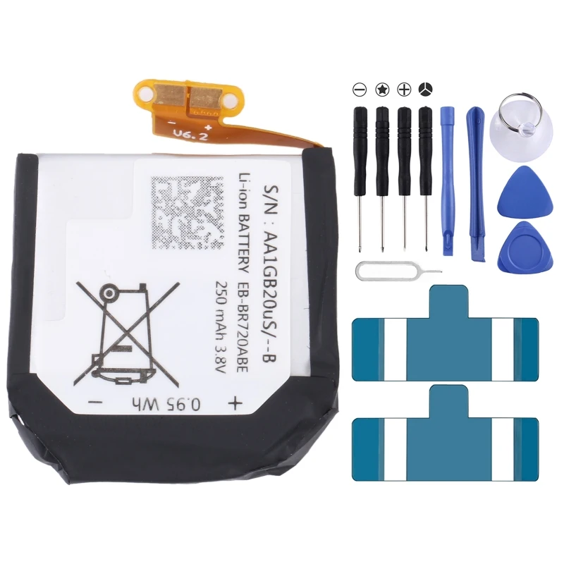 250Mah Eb-Br720Abe Per Samsung Gear S2 Classic Sm-R720 Sostituzione Batteria Ai Polimeri Di Litio