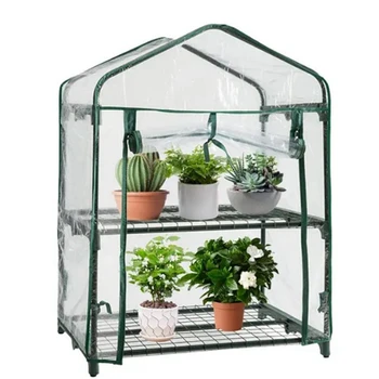 Per coperture per tende da fiori di ricambio impermeabili per interni ed esterni, copertura per piante da vaso da fiori da giardinaggio, 1 pezzo, 2 strati 1