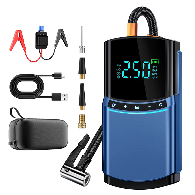 Emergency Power Supply Car Mobile Power Supply 8400mah Jump starter with Air Compressor BN03