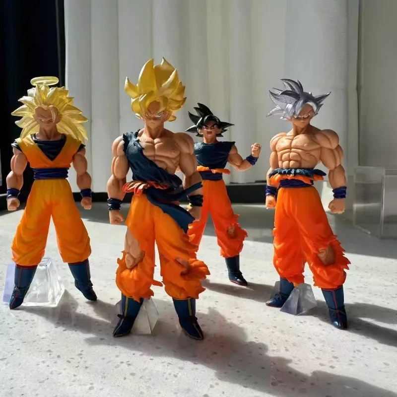 Original Dragon Ball HG 01 Gashapon Spielzeug Son Goku Super Saiyajin Anime Abbildung Modell Ornamente Spielzeug