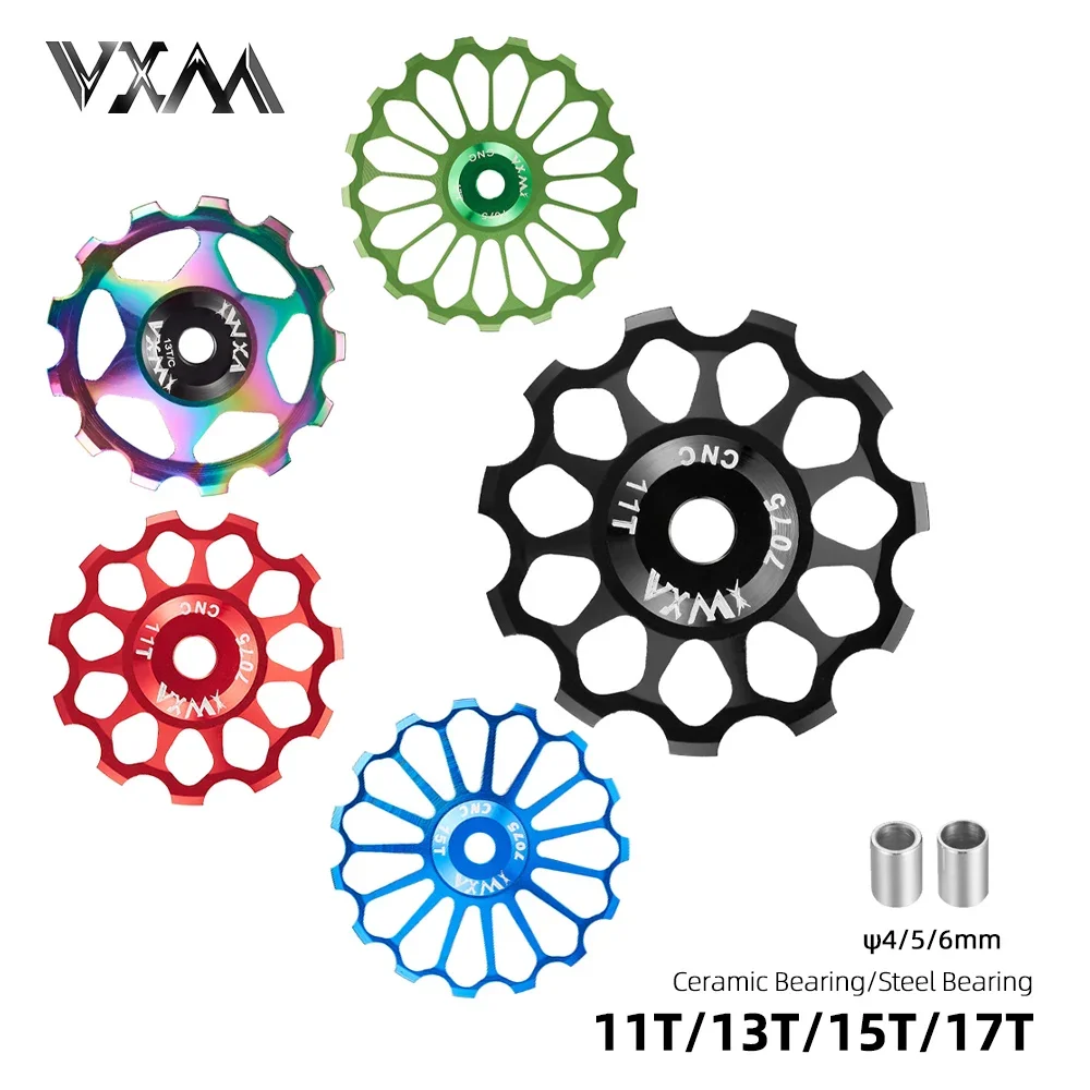 Bike derailleurs rear derailleur rear derailleur pulley 11T 13T 15T 17T aluminum alloy jockey wheel