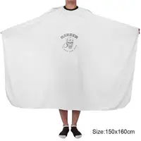 New Hair Cutting Cape Pro Salon Hairdressing Hairdresser Cloth Gown Barber White Waterproof Hairdresser Apron Haircut capes 2