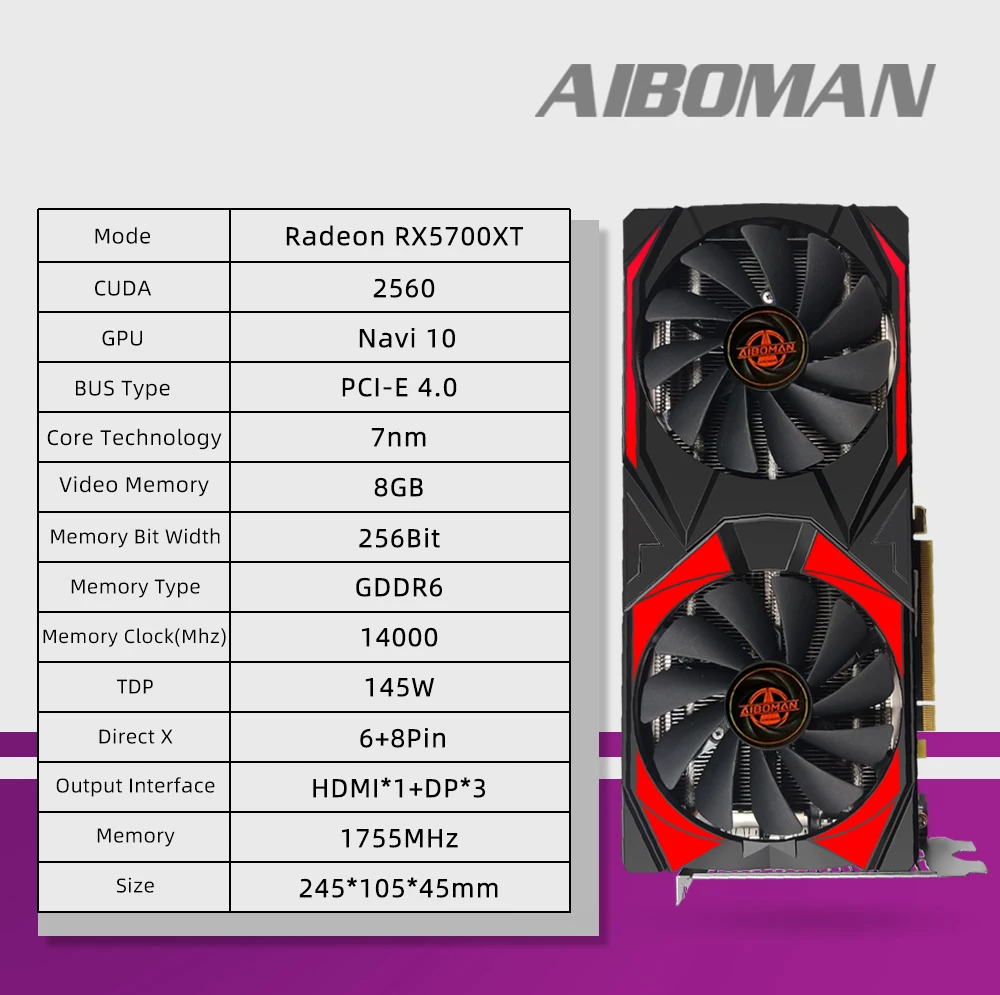 玄人志向 AMD Radeon RX5700 XT 8GB RD-RX5700XT-E8GB/DF | Radeon RX 5700 XT 搭載 グラフィック