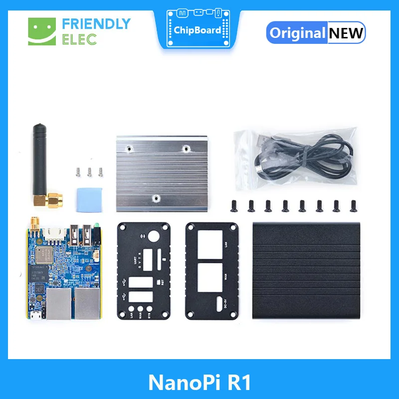 NanoPi R1 Allwinner H3  ̴ Ʈ, Wi-Fi  BT, º eMMC, USB   Ʈ, IoT, 1GB