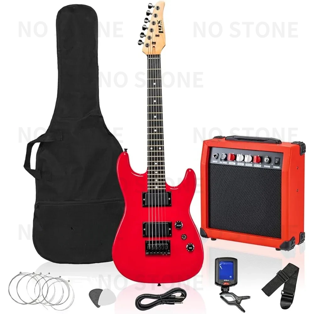 

36-дюймовая электрическая гитара и комплект для детей, Два ремешка через плечо, бесплатная доставка