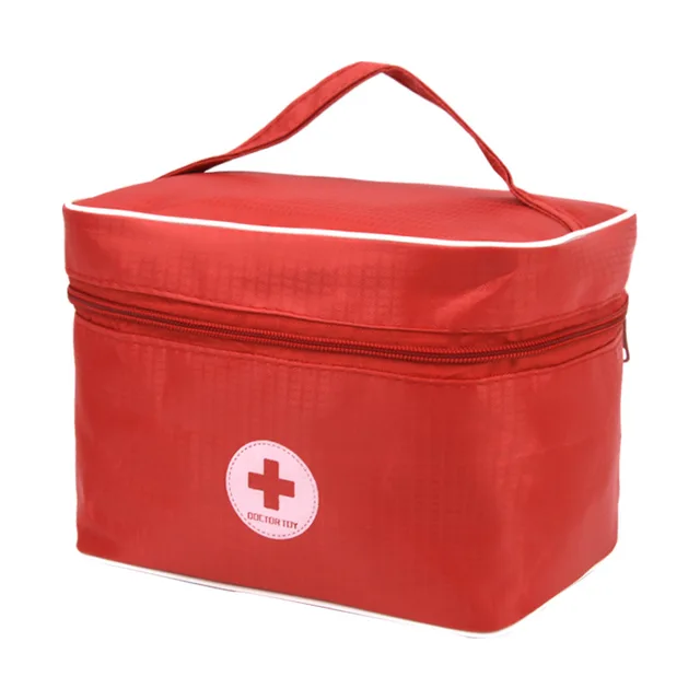 Doctor Toys for Children Set Kids Wooden Pretend Play Kit Games for Girls Boys Red Medical Dentist Medicine Box Cloth Bags Gifts 6