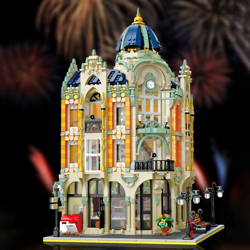 

Building block toys MOC Post Building model assembly toys Creative holiday gifts for boys