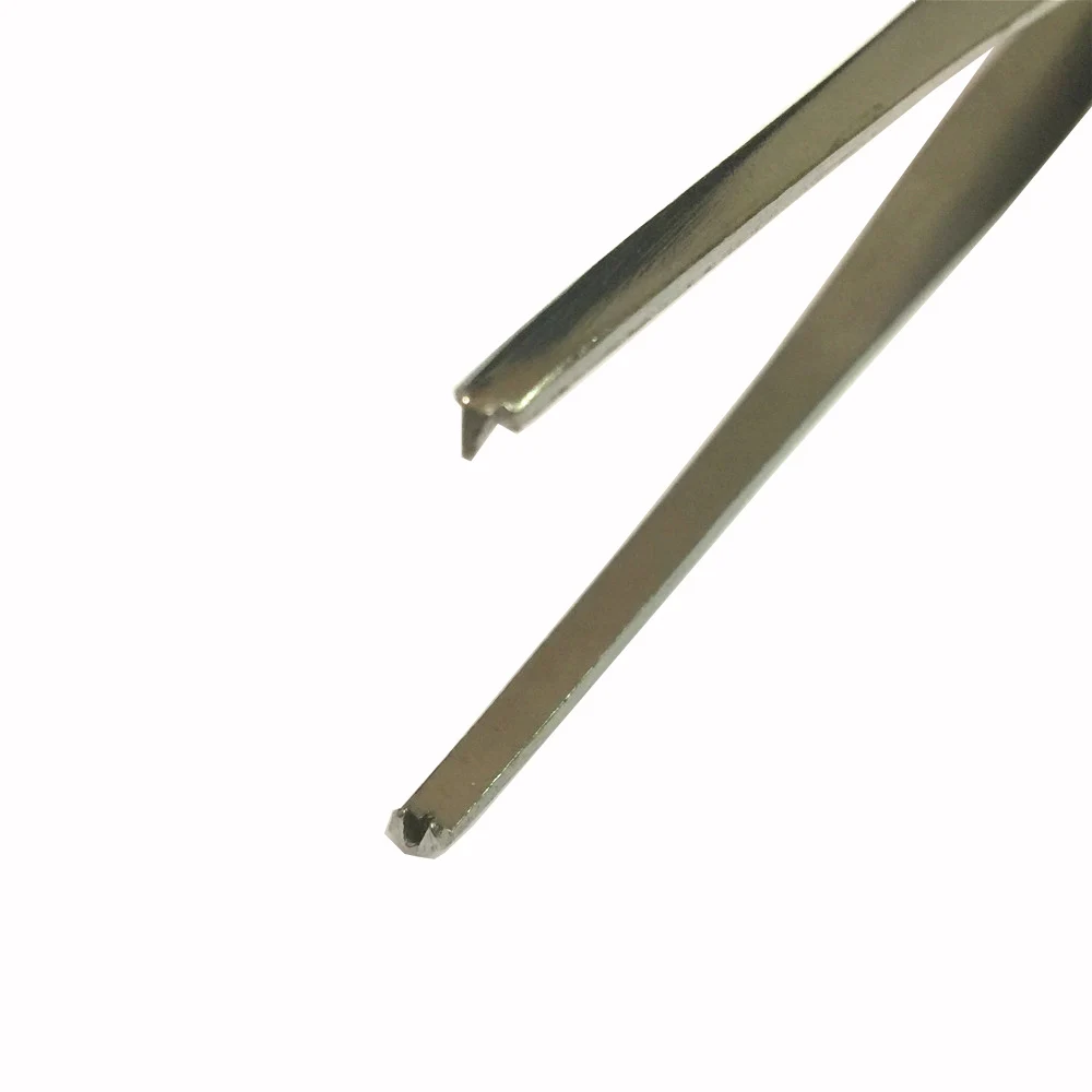 Stainless Steel Tissue Holding Forceps 12.5-25cm Hook 1*2 Tweezers Surgical Home Organization Forceps Medical Dressing Forceps