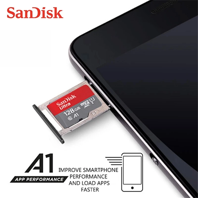 Sandisk Ultra Memory Card Sdxc Uhs-i Microsd Class10 Micro Sd Cards A1 1tb  256g 16g 32g 64g 128g 512g Flash Card Carto Memoria Memory Cards  AliExpress