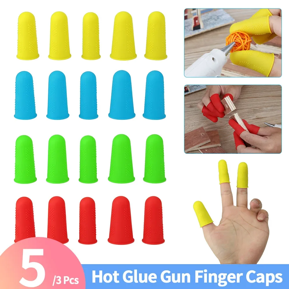 Finger Protector Anti-slip Hot Glue Gun Silicone Anti Scalding
