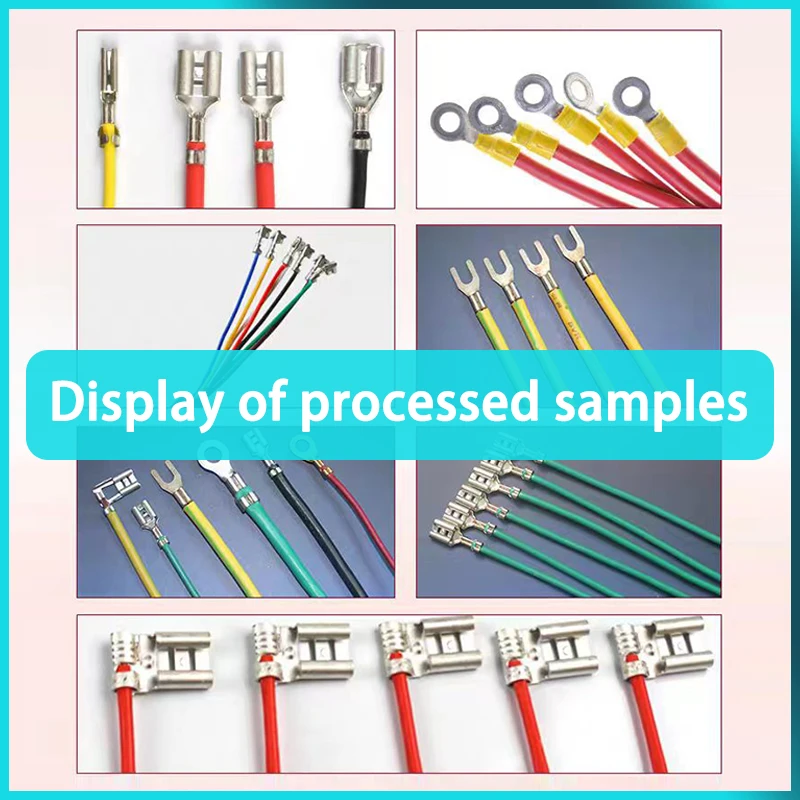 Electric Cold Press Terminal Machine Scattered Terminal Crimping Machine Tubular Insulation Terminal with Exchangeable Die Sets 3