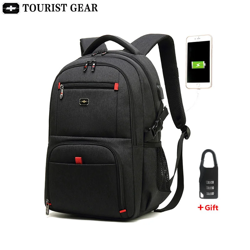 

usb Men's mochila Travel Bag Man Swiss Backpack women Waterproof Anti Theft 15.6 inch Laptop s travel patch
