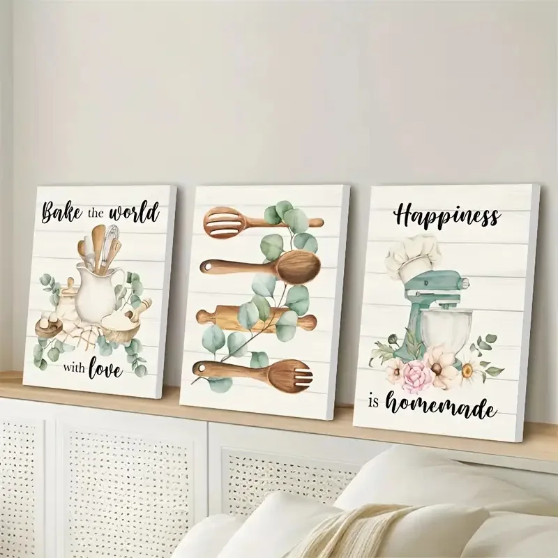 Farmhouse Kitchen Canvas Set 2