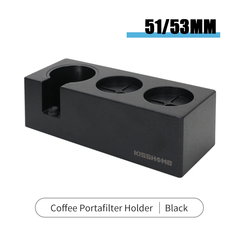 Distributore E Pressa Per Caffè Da 53 Mm In Acciaio Inox, Regolabile, Per Portafiltri Delonghi E Breville
