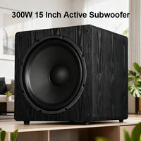 15 Inch 300W Subwoofer 140 Magnet Driver Audio 6ohm Active Speakers 86dB Sensitivity Sound System For Home Theater Karaoke Dance