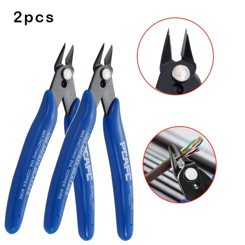 1/2pc Multi Functional Pliers Diagonal Pliers Wire Plier Stripping Pliers Cutting Plier Wire Cable Cutter Side Flush Pliers Tool 1/2pc Multi Functional Pliers Diagonal Pliers Wire Plier Stripping Pliers Cutting Plier Wire Cable Cutter Side Flush Pliers Tool
