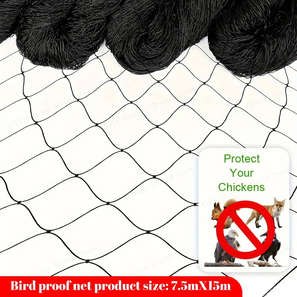 Nylon Bird Net Protective Mesh Garden Fruit Tree Netting