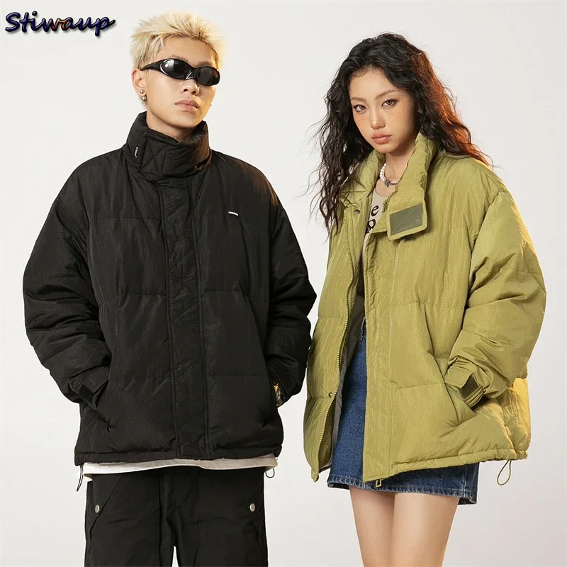 

Men's Lightweight Padded Jackets Black Fashion Coat Women's Winter Jacket 2023 Unisex Luxury Brand Short Goose Down Jacket Men