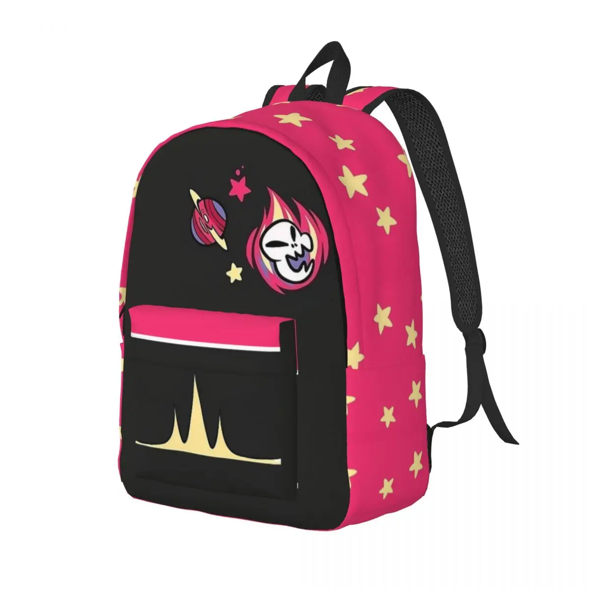 Helluva Boss Octavia Backpack Elementary High College School Student Bookbag Men Women Canvas Daypack Gift 2