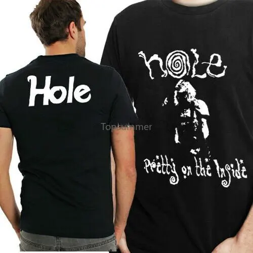 

Hole Band Pretty On The Inside Men T-Shirt Two Sides Tee