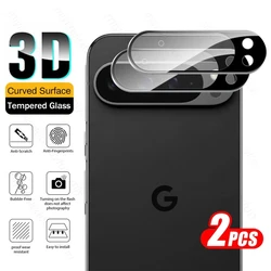 Premium 3D Curved Tempered Glass Camera Protector for Google Pixel - 1 to 3 Pieces (2PCS-3D Lens Glass)