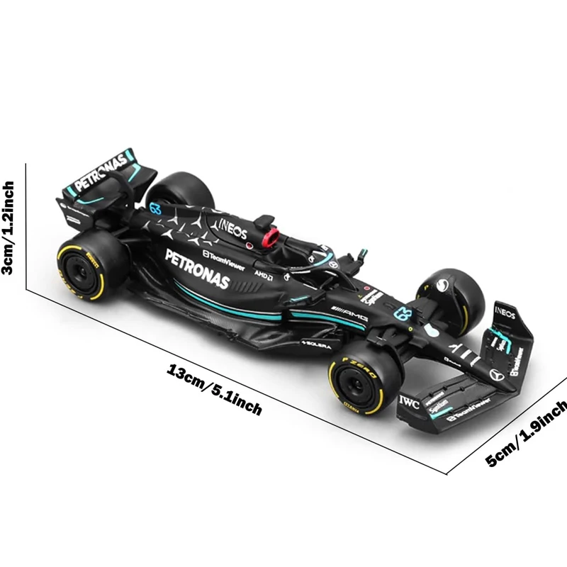 ブラーゴ 1/43 2025 W16 # 63 # 2024年12月 F1 W15 メルセデス・AMG
