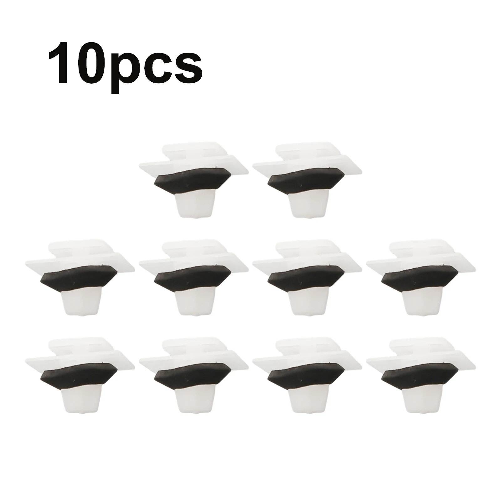 

10x Side Moulding Clip Retainer With Sealer 87756-2E000 For Kia-Hyundai Nylon Moulding Clips Rocker Panel Retainer Car Accessory